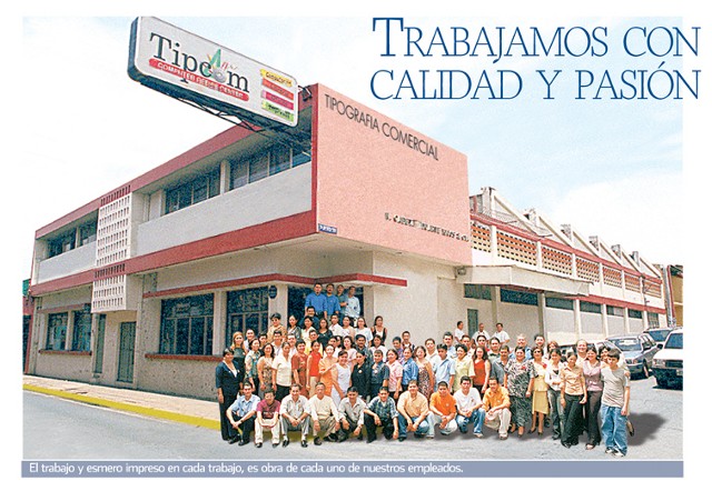 Trabajamos con Calidad y Pasi&oacute;n